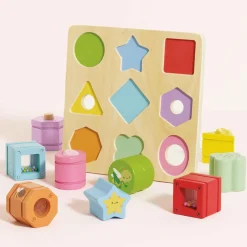 Rainbow Sensory Shape Sorter