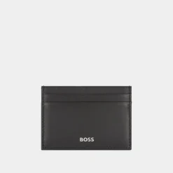 Randy Logo Leather Cardholder