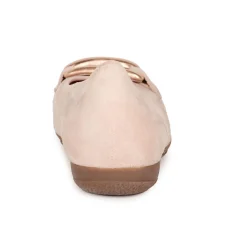 New GABOR Raven Suede Ballet Pumps