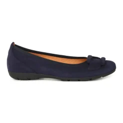 Discount GABOR Raven Suede Ballet Pumps