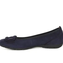 Discount GABOR Raven Suede Ballet Pumps