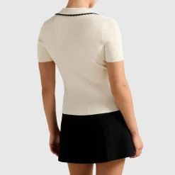 New FOREVER NEW Reagan Contrast Trim Polo Top