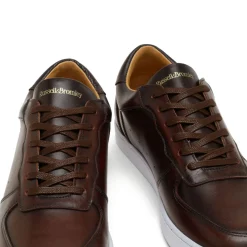 Rebounded Oxford Leather Trainer Shoes