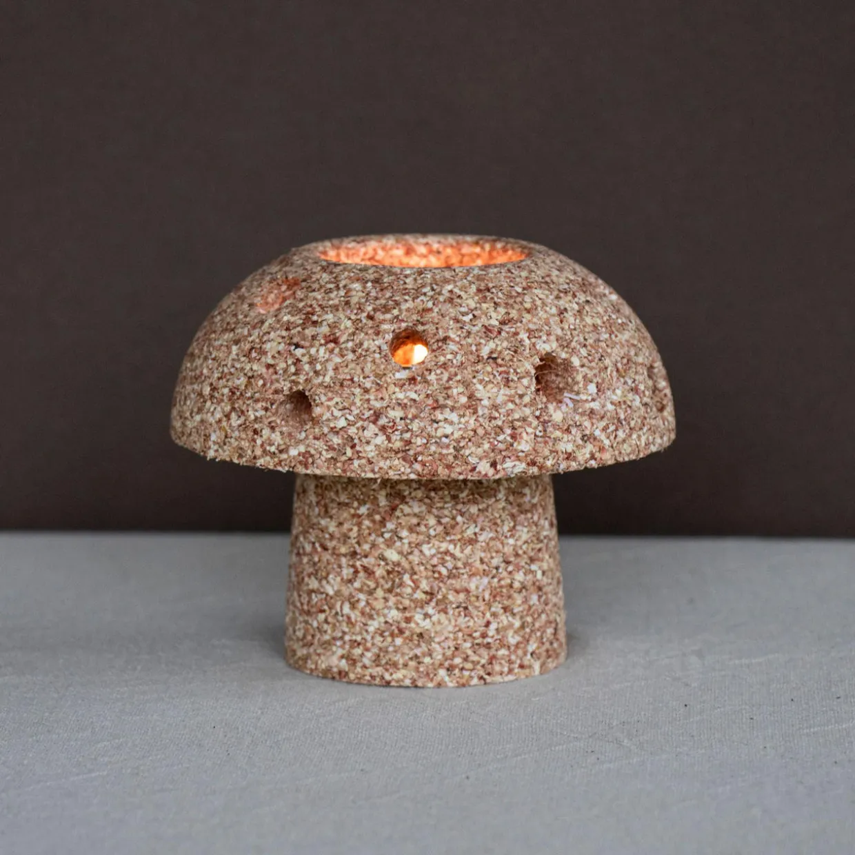 Re:Create Mushroom Corn Tea Light Holder