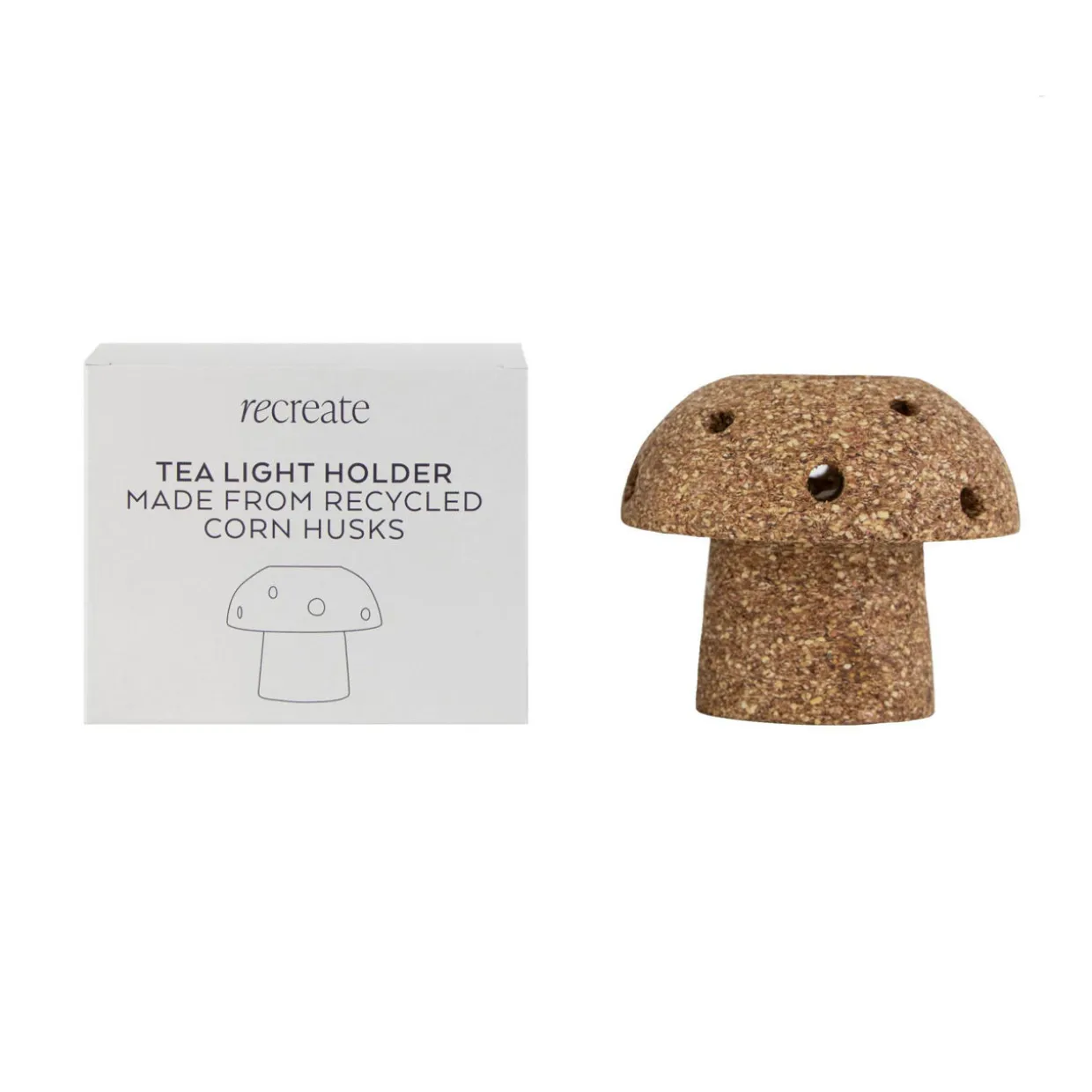 Re:Create Mushroom Corn Tea Light Holder
