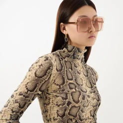 Online GUCCI Rectangle Sunglasses GC002074