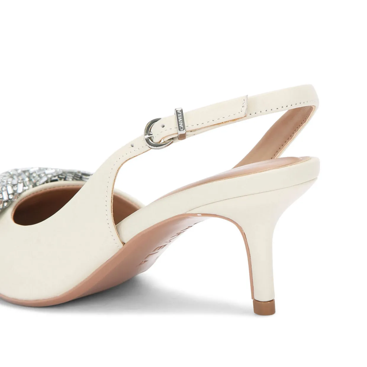 Regal Bow Slingback Heels