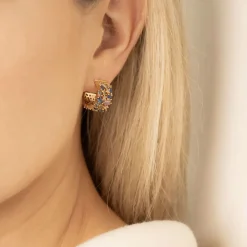 Regalia Hoop Earrings