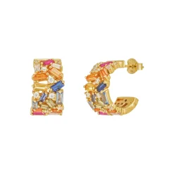 Discount METTLE & BLOOM Regalia Hoop Earrings