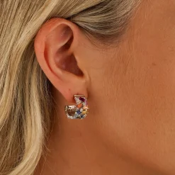 Regalia Hoop Earrings