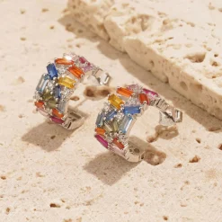 Regalia Hoop Earrings