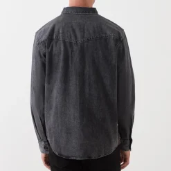 New LEVIS Relaxed Western Denim Shirt