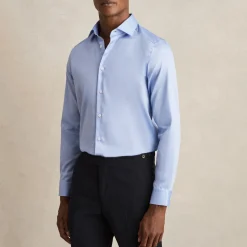 Remote Slim Fit Cutaway Collar Shirt