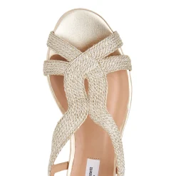 Fashion LK BENNETT Renee Rope Flat Sandals