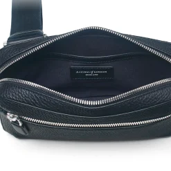 Reporter Compact Grained Leather Crossbody Bag