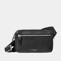Reporter Compact Grained Leather Crossbody Bag