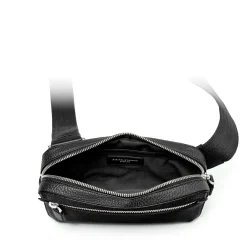 Reporter Compact Grained Leather Crossbody Bag
