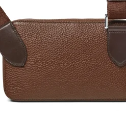 Reporter Compact Grained Leather Crossbody Bag
