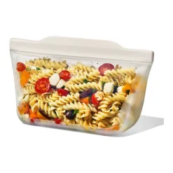 Reusable Silicone Stand-Up Quart Bag 32oz