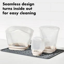 Reusable Silicone Stand-Up Quart Bag 32oz