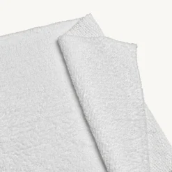 Fashion CHRISTY Reversible Medium Bath Rug White