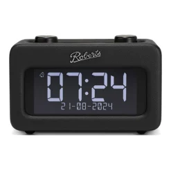 Revival Rest Alarm Clock Black