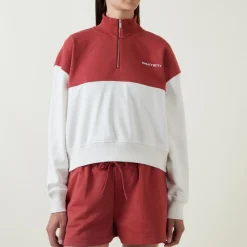Outlet SWEATY BETTY Revive Cropped Half-Zip Sweatshirt
