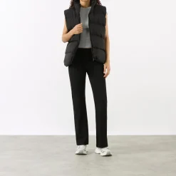 Rib Fold Over Trousers