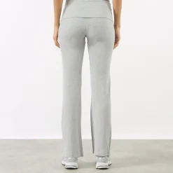 Rib Fold Over Trousers