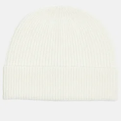 Ribbed Cashmere Beanie