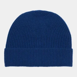 Ribbed Cashmere Beanie