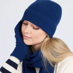 Ribbed Cashmere Gloves