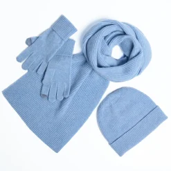 Ribbed Cashmere Scarf