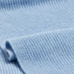 Ribbed Cashmere Scarf