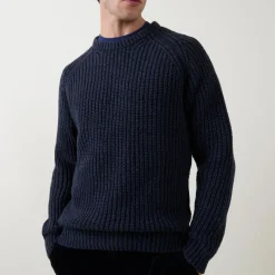 Clearance FISHERMAN Ribbed Raglan Sweater