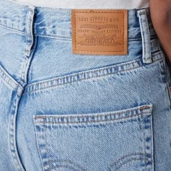 Ribcage Cropped Super-High Rise Straight Leg Jeans