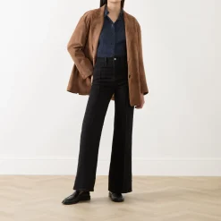 Ribcage Western Flared Jeans