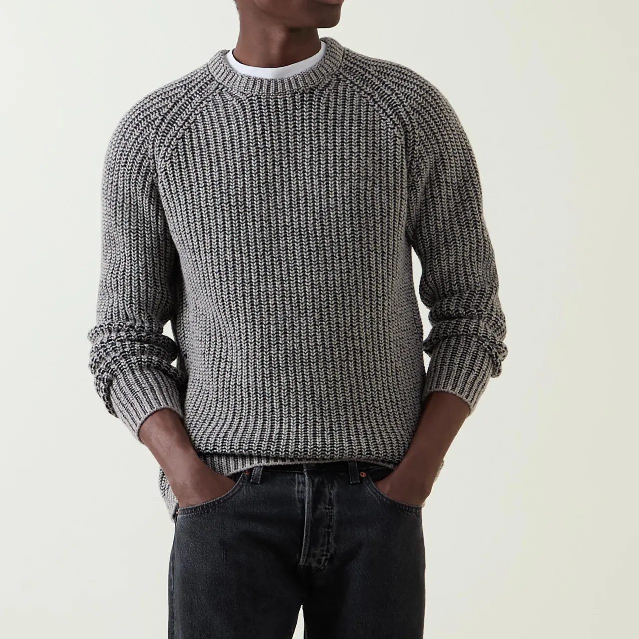 Clearance FISHERMAN Rib-Knit Sweater