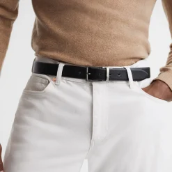 Best REISS Ricky Reversible Saffiano Leather Belt