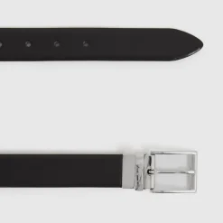 Best REISS Ricky Reversible Saffiano Leather Belt