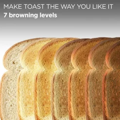 Ripple 2 Slice Toaster Storm Blue