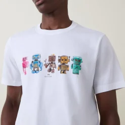 Online PS PAUL SMITH Robot Logo T-Shirt