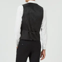 Rocco Slim Fitting Tuxedo Waistcoat