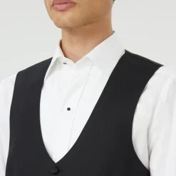Rocco Slim Fitting Tuxedo Waistcoat