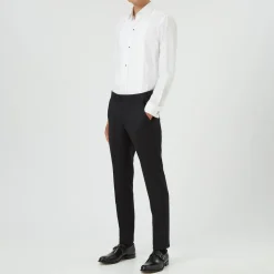Rocco Slim Fitting Tuxedo Trousers