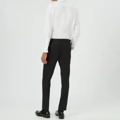 Rocco Slim Fitting Tuxedo Trousers