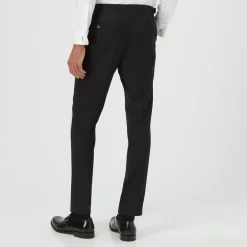 Rocco Slim Fitting Tuxedo Trousers