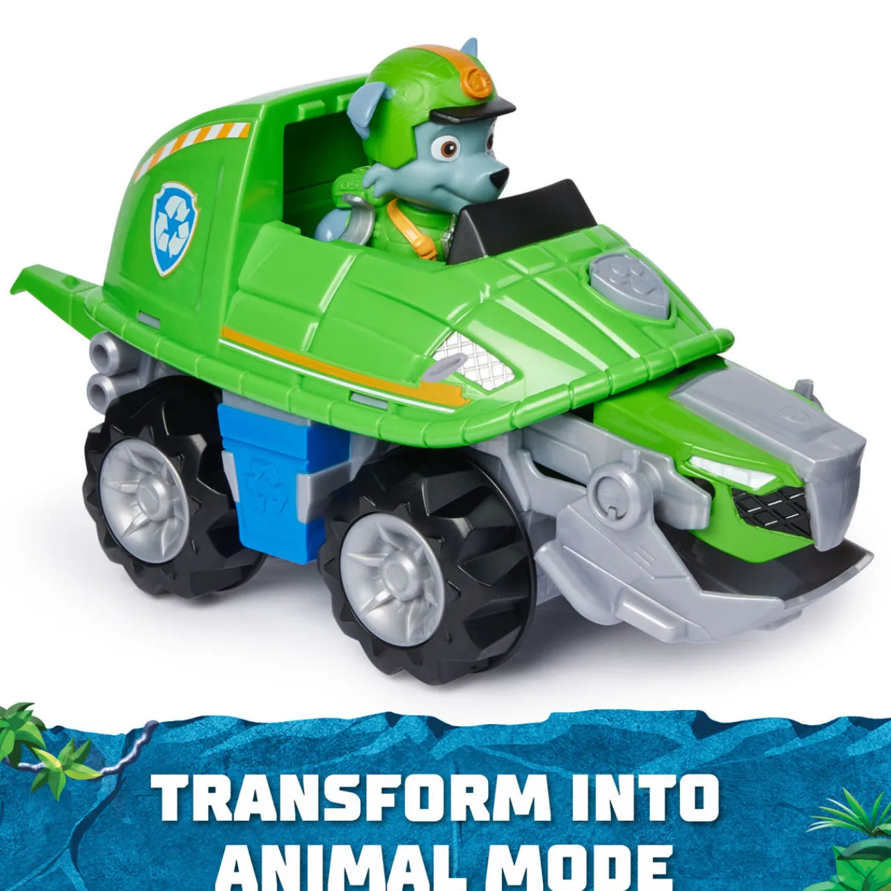 Hot PAW PATROL Rocky Snapping Turtle Vehicle Two-Piece Set