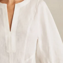 Romi Balloon-Sleeve Mini Dress