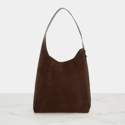 Romy Hobo Suede Shoulder Bag